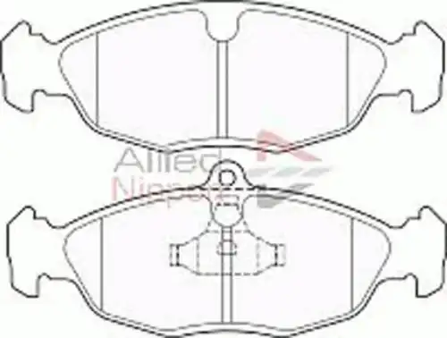 колодки дисковые торм. перед. Daew CBP0134 COMLINE