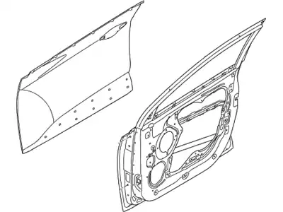 760032S050 BX5PANEL ASSY-FRONT DOOR,LH MOBIS