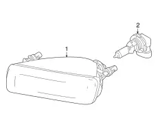 Фара противотуманная FORD 6L9Z-15201-AA