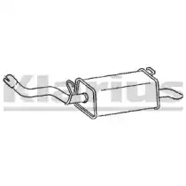 ГЛУШИТЕЛЬ ЗАДН. RANGE ROVER II - 220846 KLARIUS