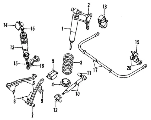 ARM - REAR SUSPENSION LR045324 LAND ROVER