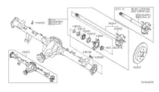  ДЕРЖАТЕЛЬ - 430707S200 NISSAN