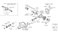 САЛЬНИК ХВОСТОВИКА - 38189EB10A NISSAN