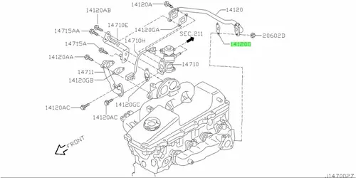 (14719-2W202/NISSAN)