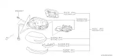ПОВТОРИТЕЛЬ ПОВОРОТОВ - 84401AG050 SUBARU