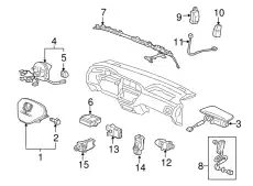 Крепеж 91507SL9003 HONDA
