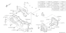  ПРОКЛАДКА КРЫШКИ ГРМ 13594AA080 SUBARU