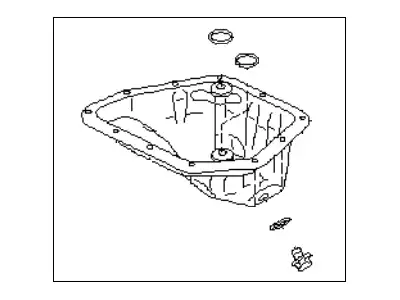 Поддон картера двигателя SUBARU 11109AA251