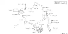 Шланг г/у S12.TURBO 34610SC011 SUBARU