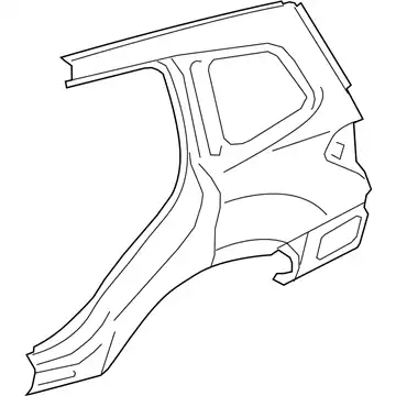 Крыло SUBARU 51439SG0119P