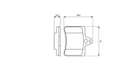 Тормозные колодки дисковые BOSCH 0 986 424 580