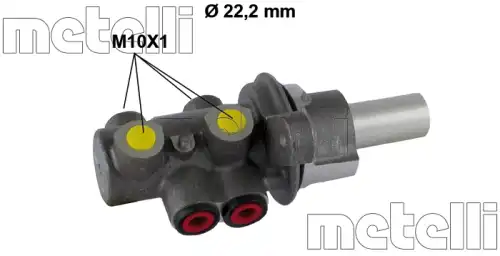 POMPA FRENO 05-0807 METELLI