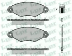 Тормозные колодки дисковые LPR 05P1106