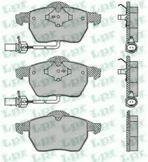 Тормозные колодки дисковые LPR 05P1119