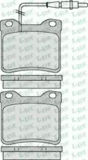 Тормозные колодки дисковые LPR 05P1134
