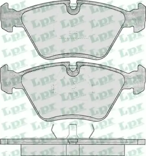 05P193 ТОРМОЗНЫЕ КОЛОДКИ ДИСКОВЫЕ LPR