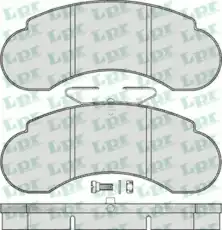 Тормозные колодки дисковые LPR 05P415