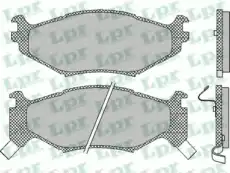 Тормозные колодки дисковые LPR 05P454