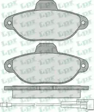 Тормозные колодки дисковые LPR 05P462