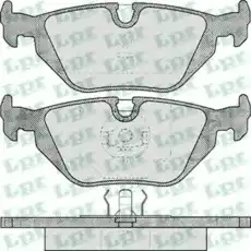 Тормозные колодки дисковые LPR 05P463