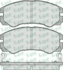 Тормозные колодки дисковые LPR 05P565