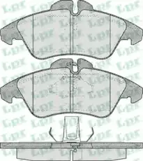 Тормозные колодки дисковые LPR 05P608