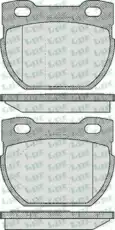 Тормозные колодки дисковые LPR 05P611