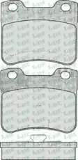 Тормозные колодки дисковые LPR 05P643