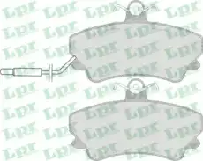 Тормозные колодки дисковые LPR 05P653