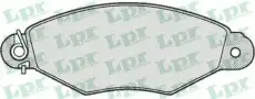 Тормозные колодки дисковые LPR 05P662
