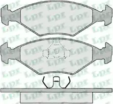 Тормозные колодки дисковые LPR 05P679
