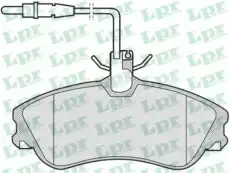 Тормозные колодки дисковые LPR 05P683