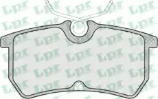 Тормозные колодки дисковые LPR 05P697