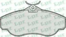 Тормозные колодки дисковые LPR 05P728