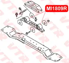 MI1809R САЙЛЕНТБЛОК ПОДУШКИ ДВИГАТЕЛЯ VTR