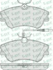 Тормозные колодки дисковые LPR 05P750