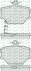 Тормозные колодки дисковые LPR 05P761