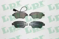 Тормозные колодки дисковые LPR 05P763