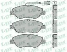 Тормозные колодки дисковые LPR 05P765