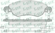 Тормозные колодки дисковые LPR 05P792