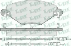 Тормозные колодки дисковые LPR 05P793