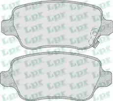 Тормозные колодки дисковые LPR 05P811