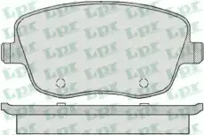 Тормозные колодки дисковые LPR 05P817