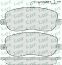 Тормозные колодки дисковые LPR 05P831
