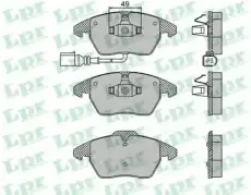 Тормозные колодки дисковые LPR 05P866