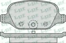Тормозные колодки дисковые LPR 05P872