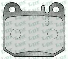 Тормозные колодки дисковые LPR 05P901