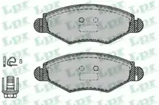 Тормозные колодки дисковые LPR 05P903