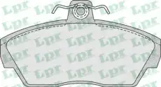 Тормозные колодки дисковые LPR 05P922