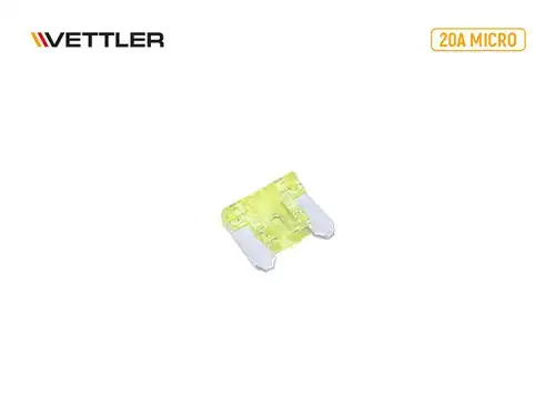 ПРЕДОХРАНИТЕЛИ ФЛАЖКОВЫЕ 20А MICRO VETTLER 20A MICRO